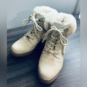 GUC Esprit Fur Lined Boots Size 8.5M